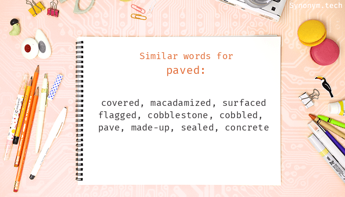 paved synonym