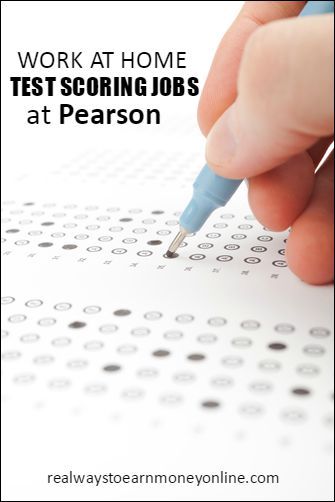 pearson test scorer job