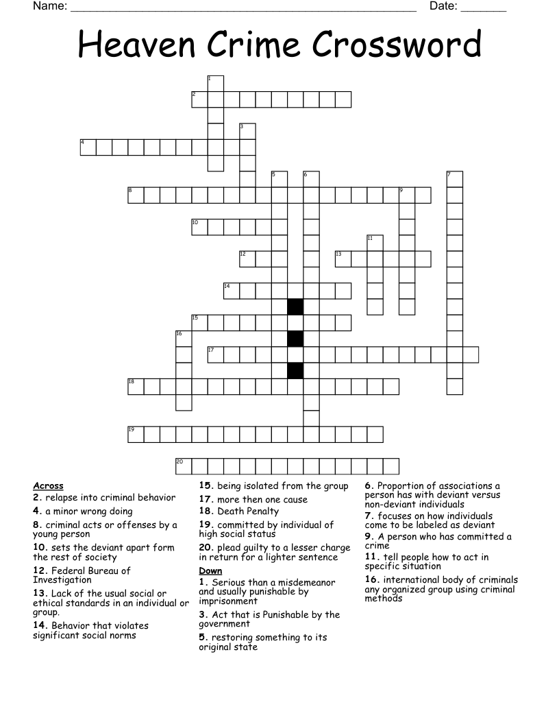 penalty causes crossword