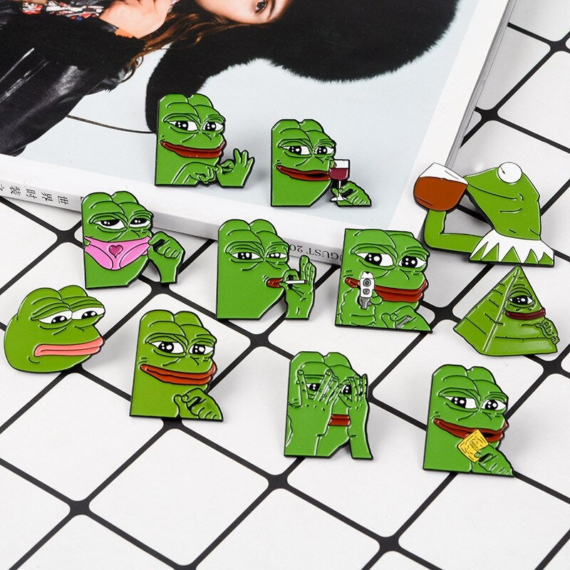 pepe the frog pin