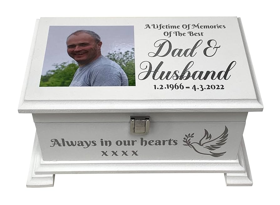 personalised ashes casket