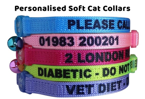 personalised cat collars