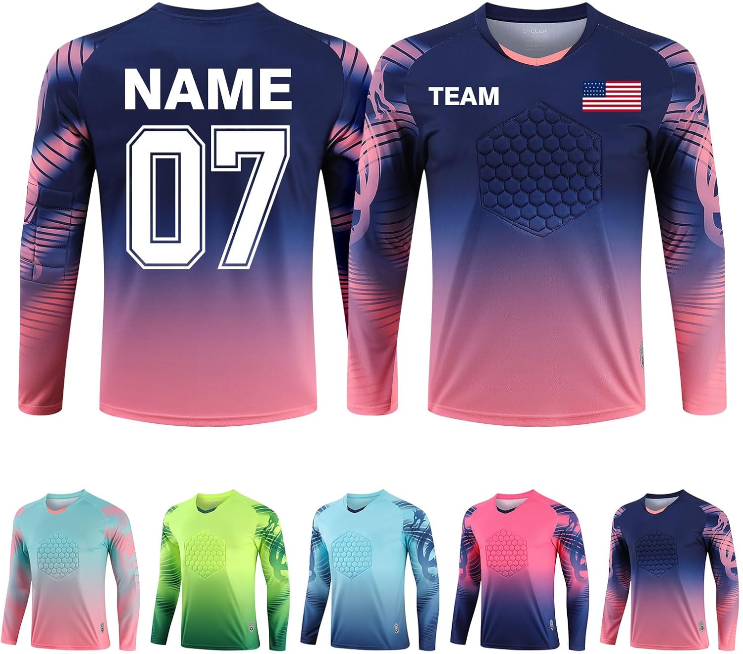 personalized goalie jersey