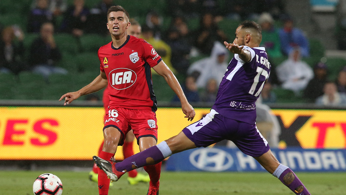 perth glory vs adelaide united timeline