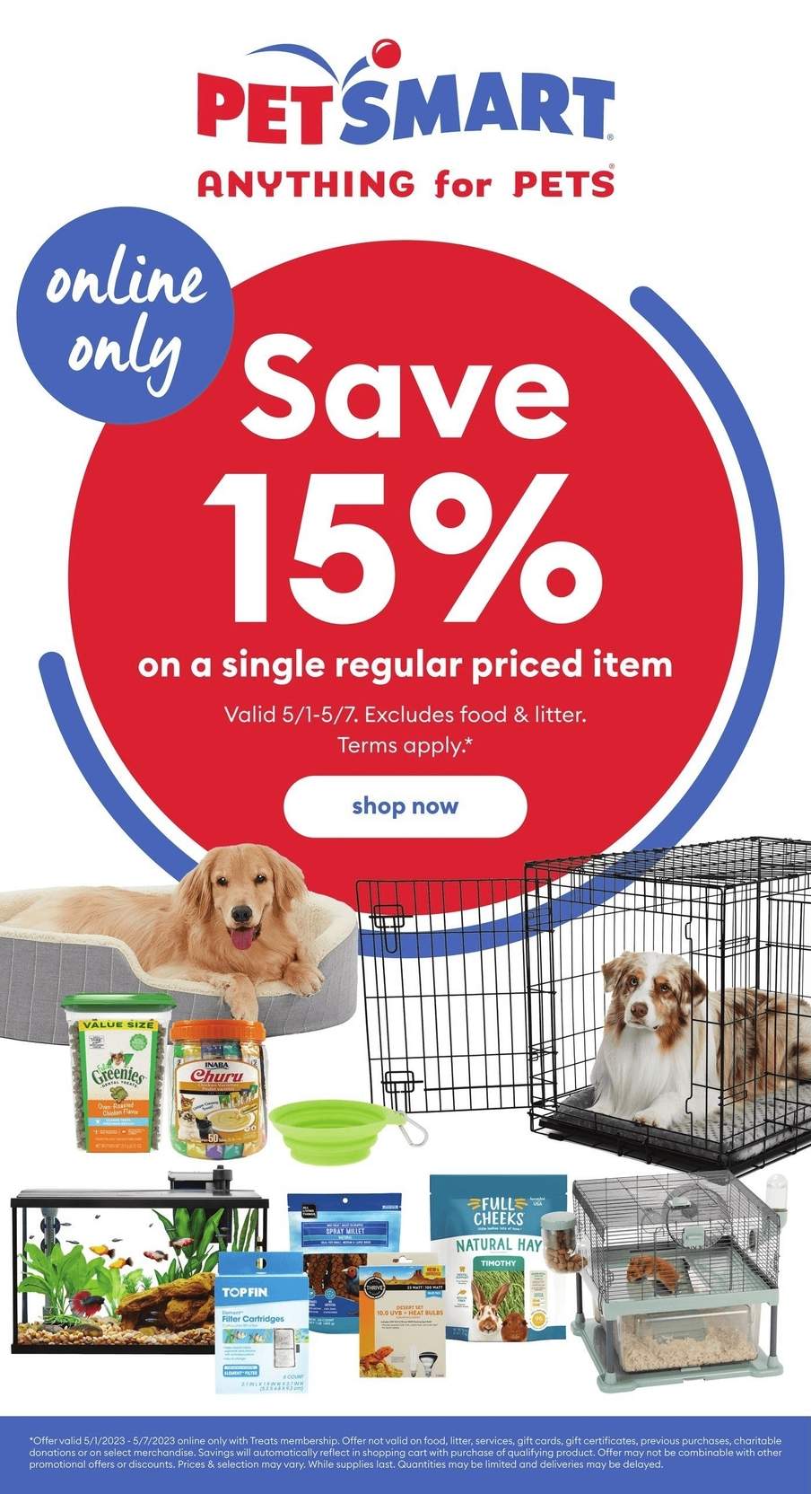 pet smart flyer