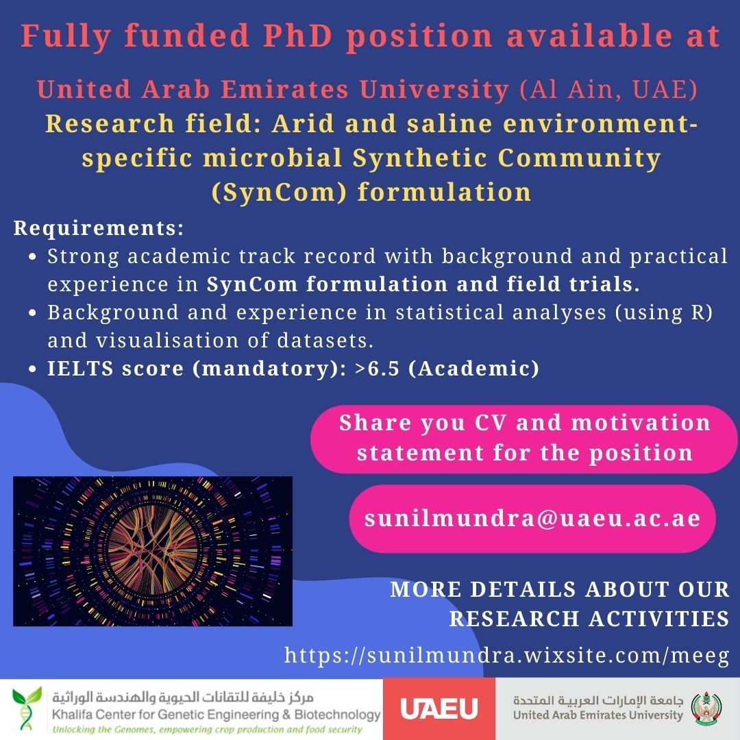 phd starting in january 2024 uae