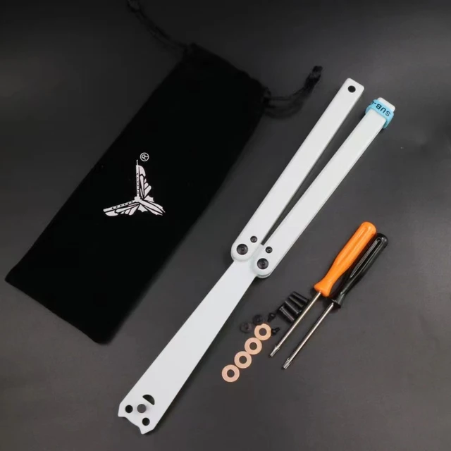 plastic butterfly knife