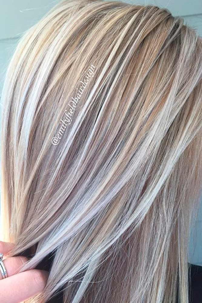 platinum hair highlights