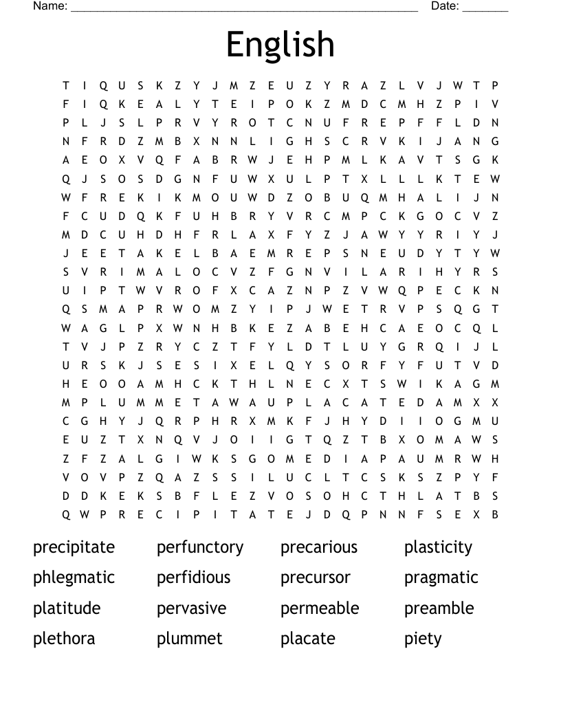 platitude crossword