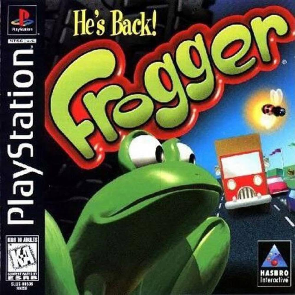 playstation 1 frogger game