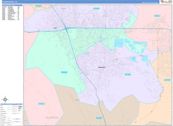 pleasanton ca zoning map