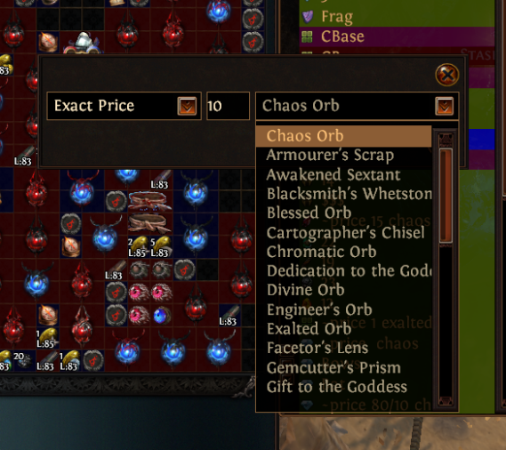 poe how to sell items