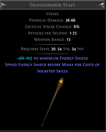 poe staves