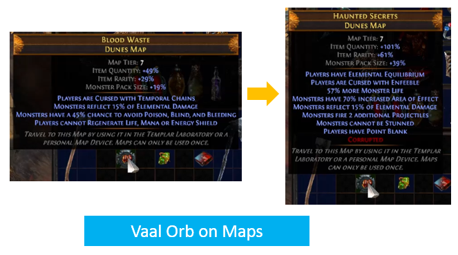 poe vendor recipe vaal orb