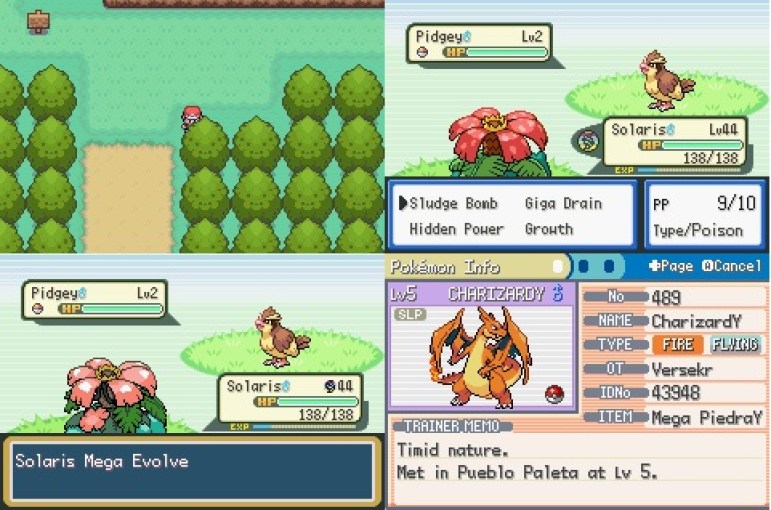 pokemon fire red mega evolution download