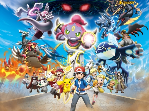 pokemon hoopa movie characters