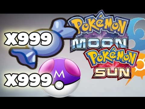 pokemon sun cheats