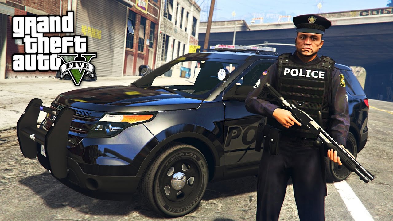 police mod for gta v