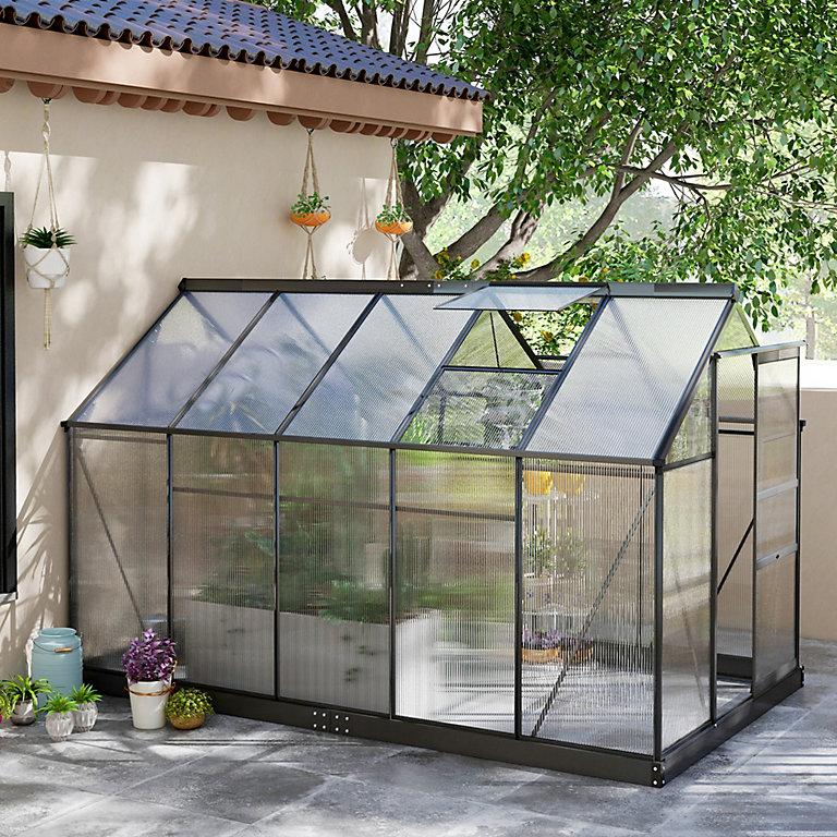 polycarbonate greenhouse b&q