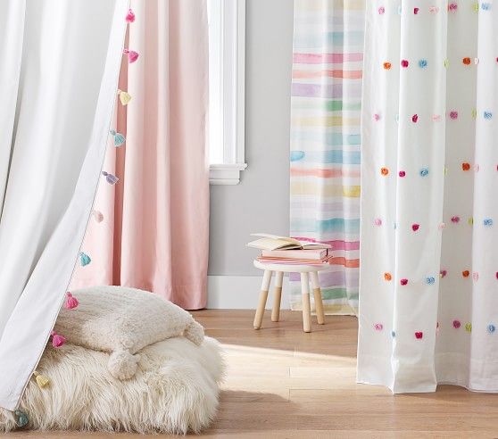 pom curtains