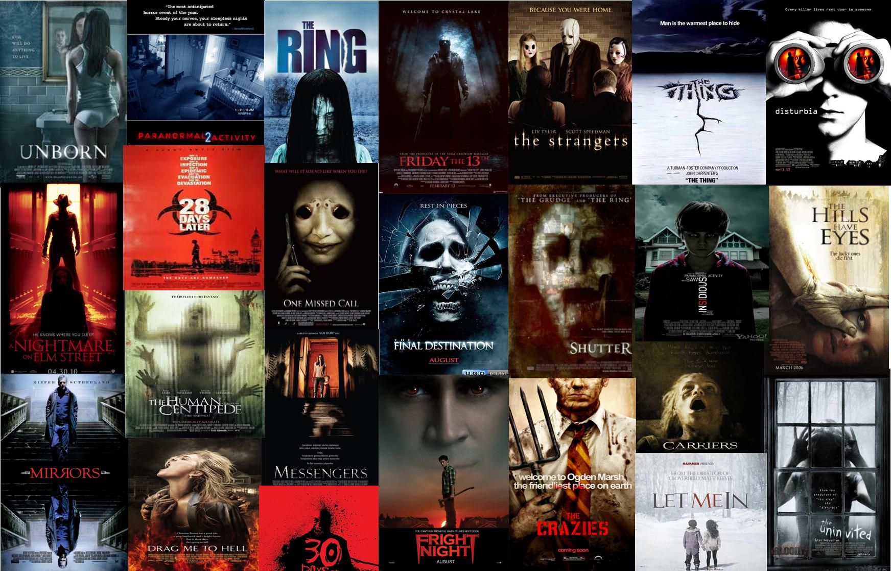 popular scary movies