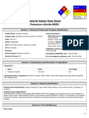 potassium chloride davis pdf