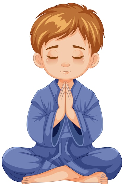 pray cartoon picture