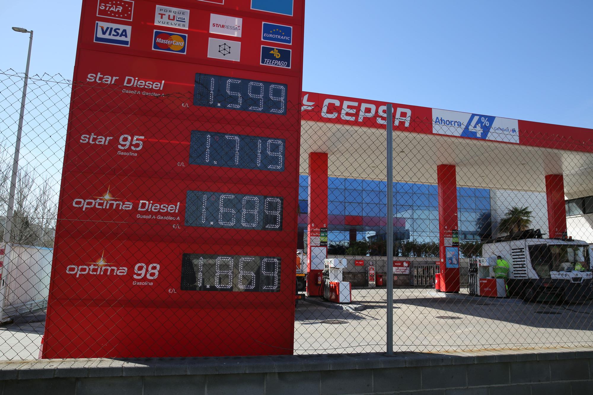 precio combustible cepsa