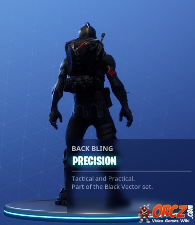 precision back bling