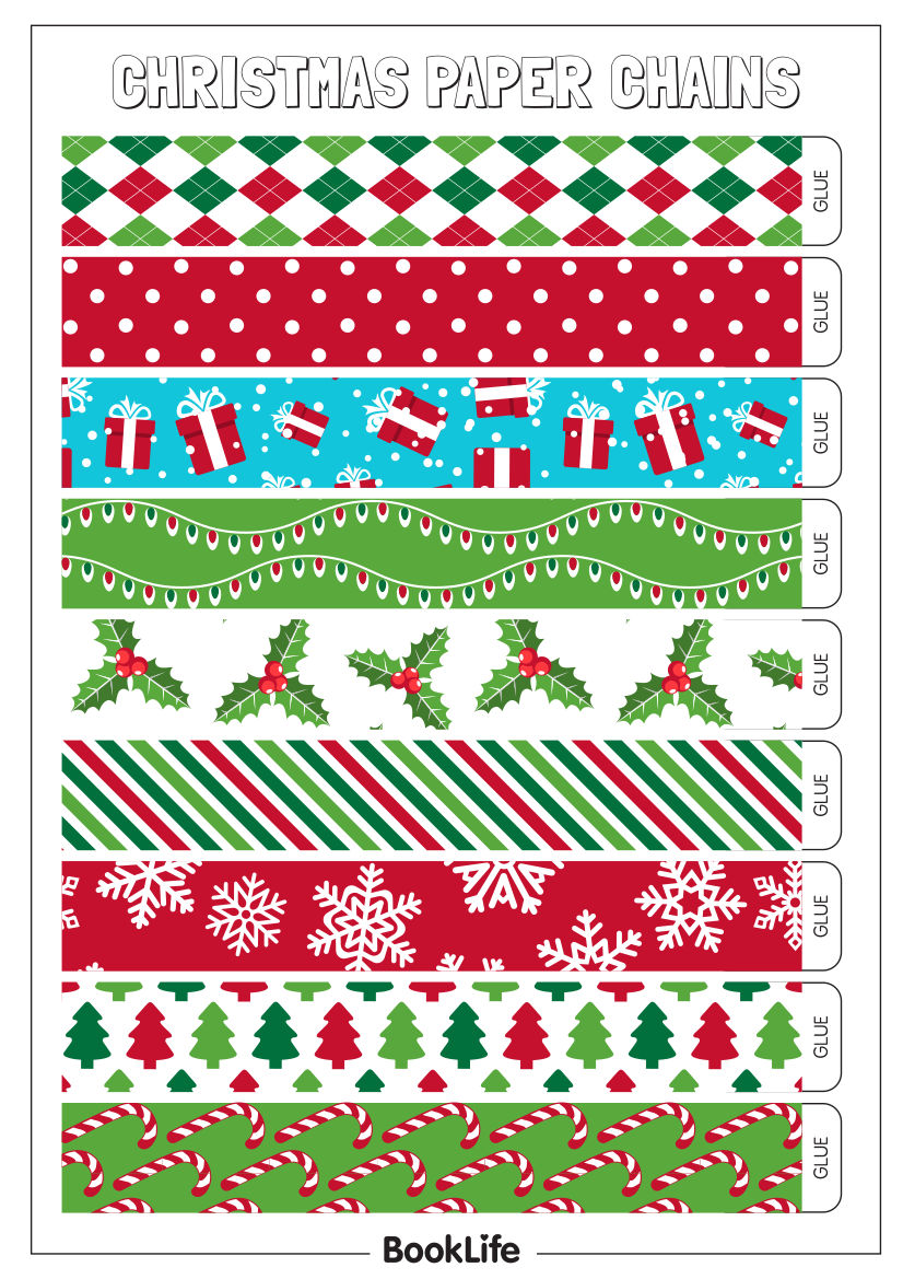 printable paper chains