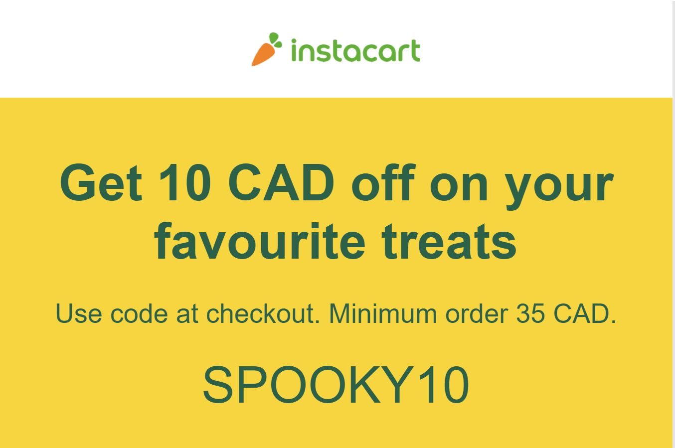 promo code instacart canada