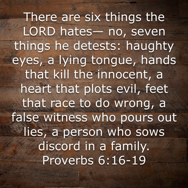 proverbs 6 nlt