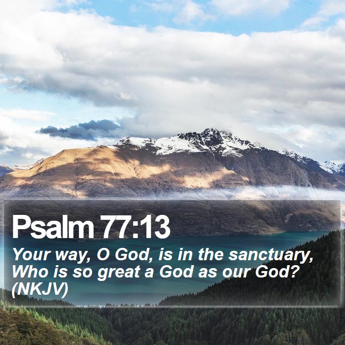 psalm 77 nkjv