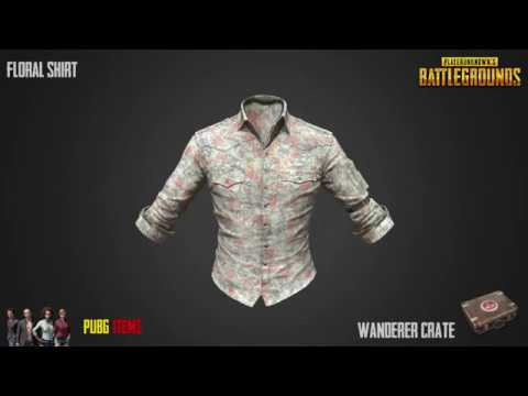 pubg floral shirt