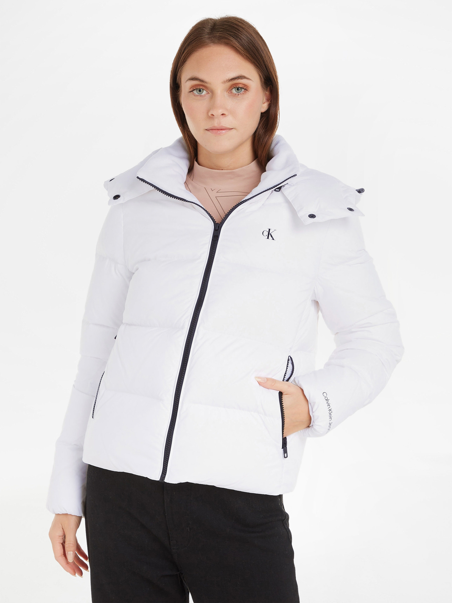 puffer jacket calvin klein womens