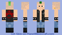 punk minecraft skin