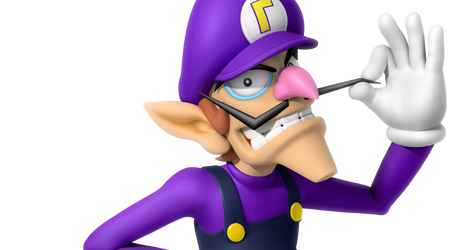 purple character in mario