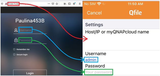 qnap id