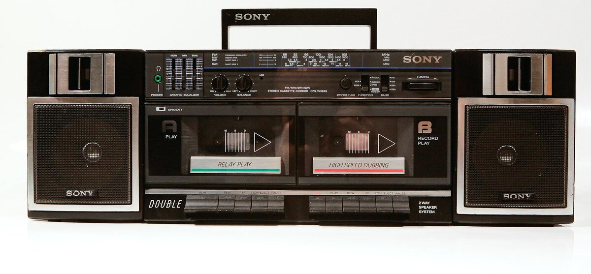 radio casetera sony