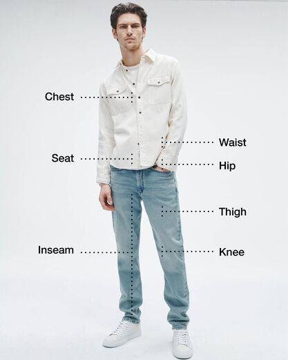 rag & bone size chart