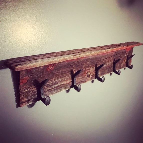 railroad spike hanger