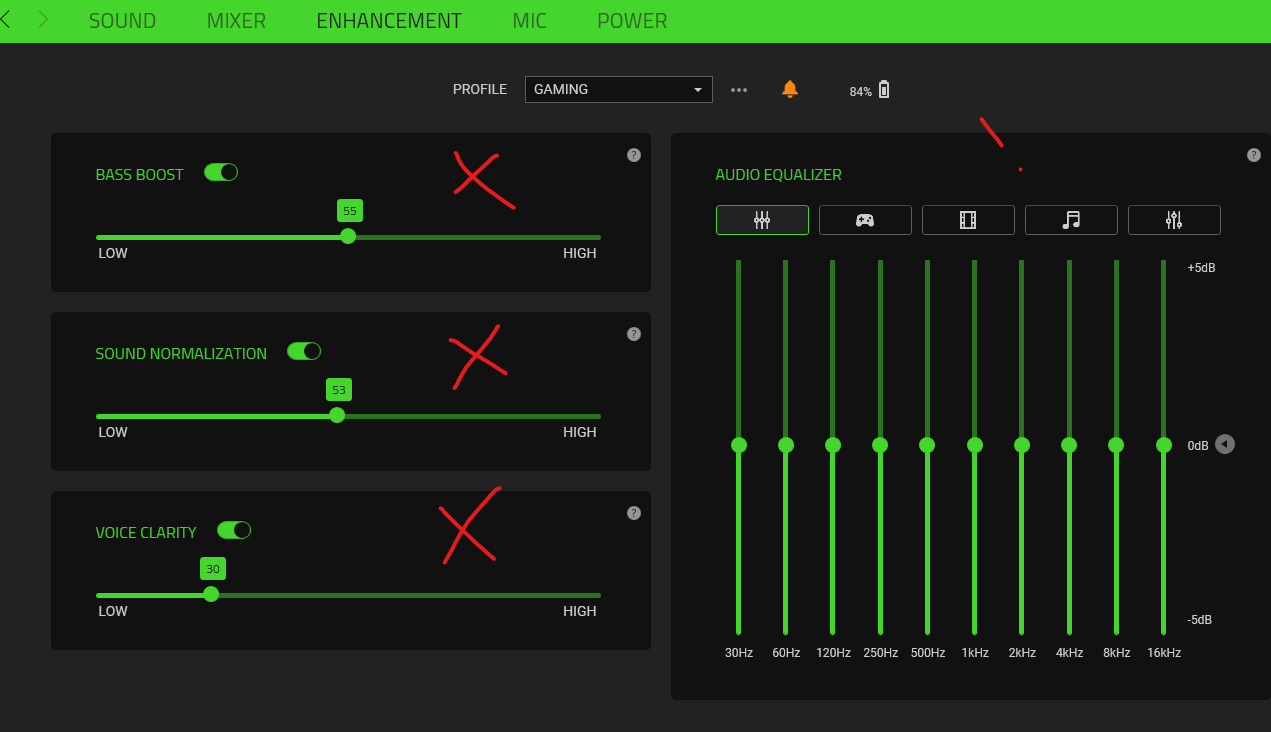 razer synapse audio settings