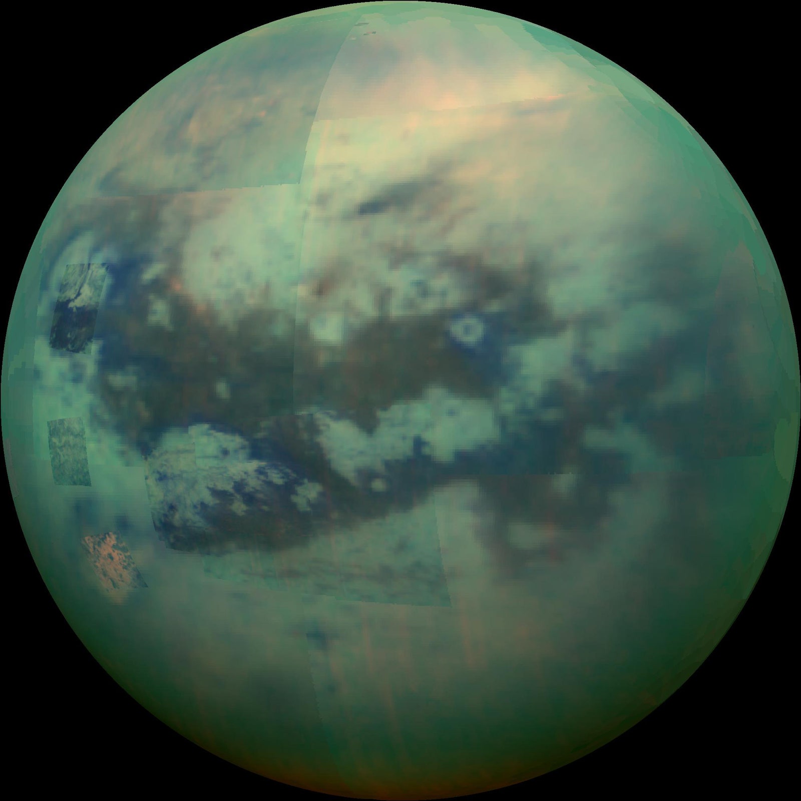 real pictures of titan moon