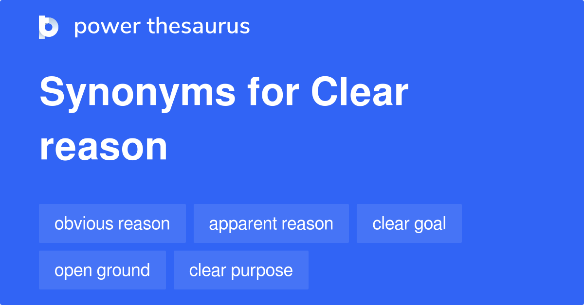 reasoned thesaurus