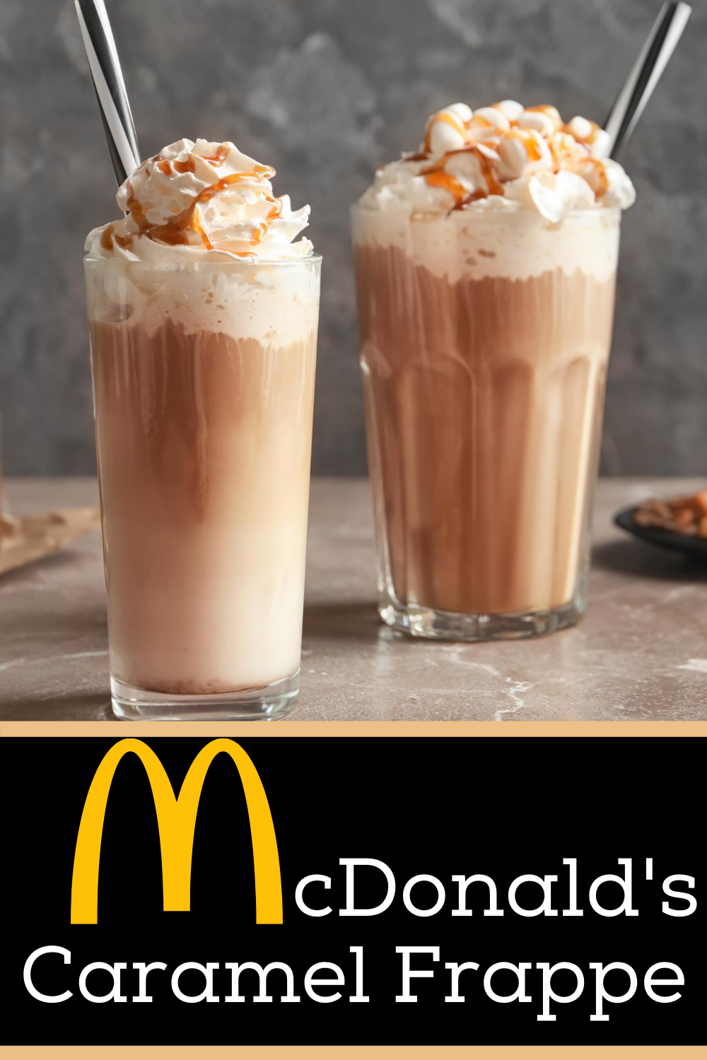 recipe for mcdonalds caramel frappe