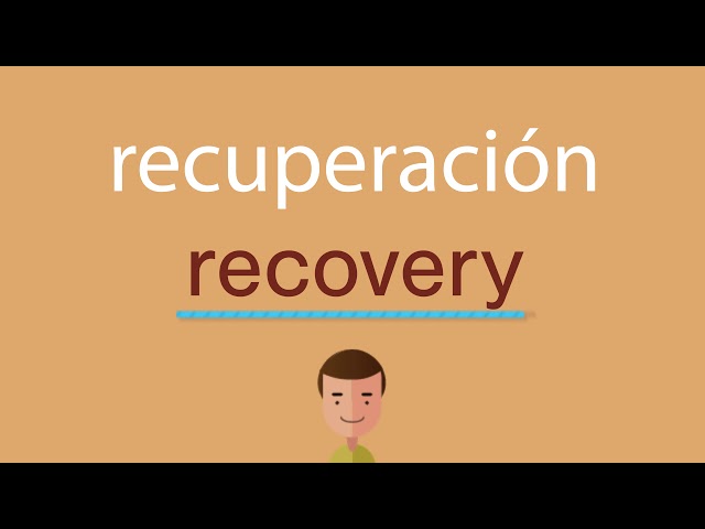 recovery traduccion