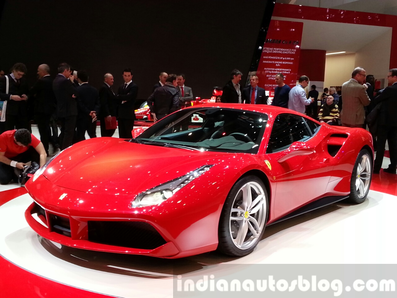 red ferrari price in india