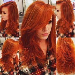 redhead hairstyles