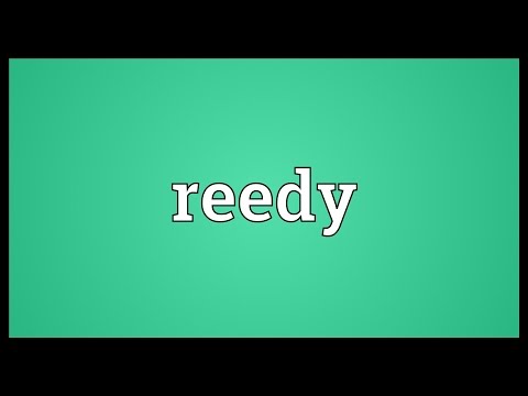 reedy meaning in hindi