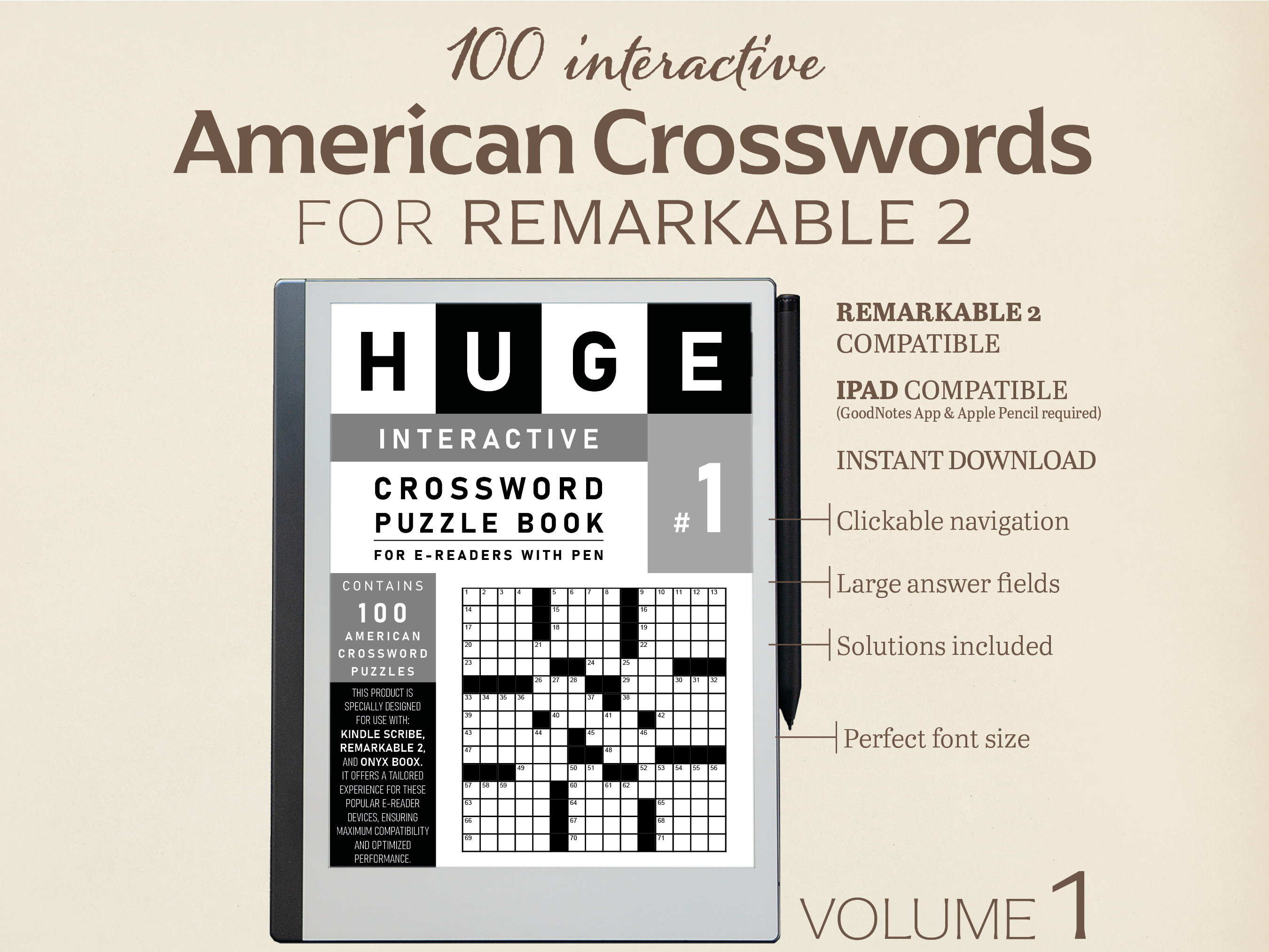 remarkable thing crossword